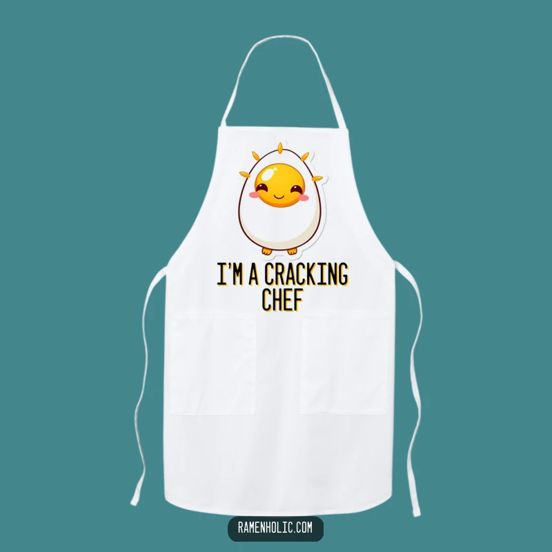 Funny Sunny Side Up Egg Apron: Cook with Joy in this Cheerful Kitchen Essential