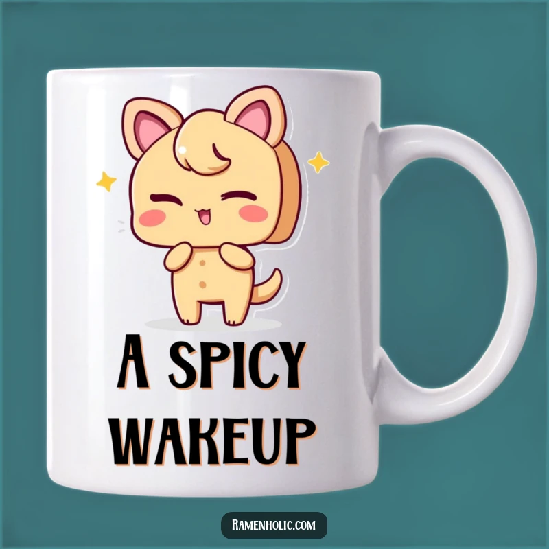 Funny Ginger Wink Mug: Playful Spice Character, Perfect Zesty Gift!