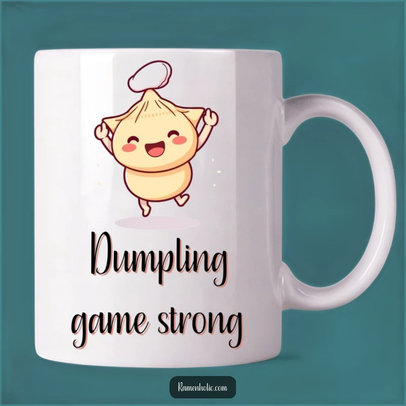 Funny Chopsticks Dumpling Mug: Playful Pair's Hilarious Gift