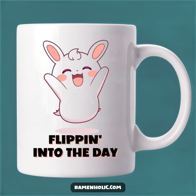 Funny Nori Mug: Somersaulting Joy, Perfect Gift for Sushi Fans