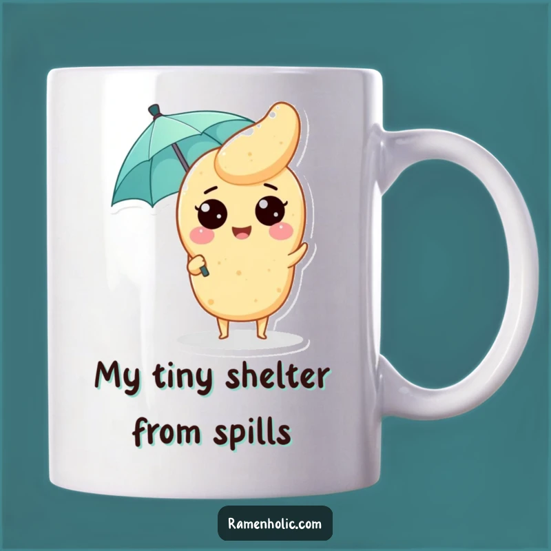 Funny Tempura Umbrella Mug: A Joyful Japanese Food Gift for Smiles