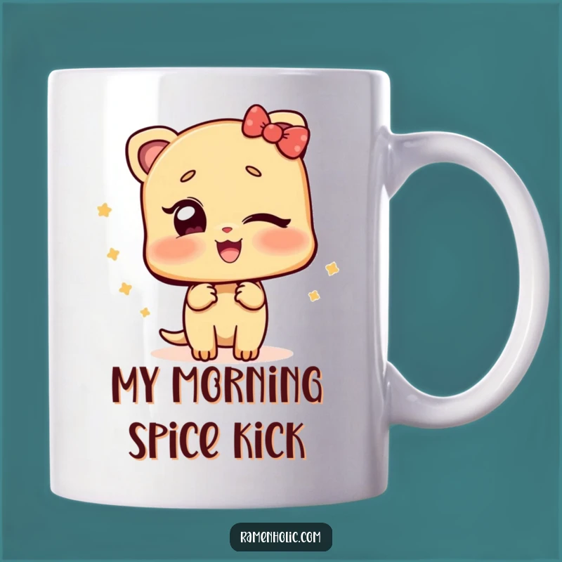 Funny Winking Ginger Mug: Add a Zesty Kick with this Playful Spice Gift