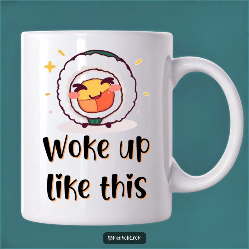 Funny Cheeky Sushi Roll Mug: A Witty and Playful Gift for Sushi Lovers