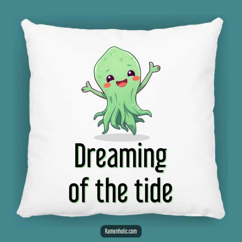 Funny Dancing Seaweed Pillow: Cuddle Up with Ocean Fun and Humor