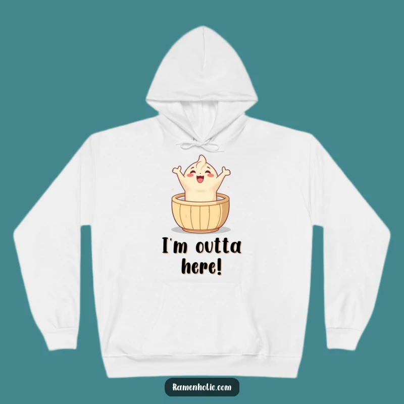 Cozy Funny Dumpling Hoodie: Embrace Joyful Comfort and Humorous Warmth