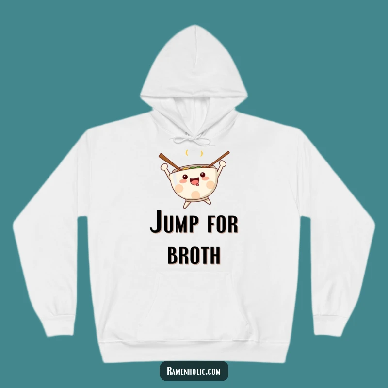 Funny Kawaii Ramen Hoodie: Cozy Chopstick Dance, The Ultimate Funny Gift