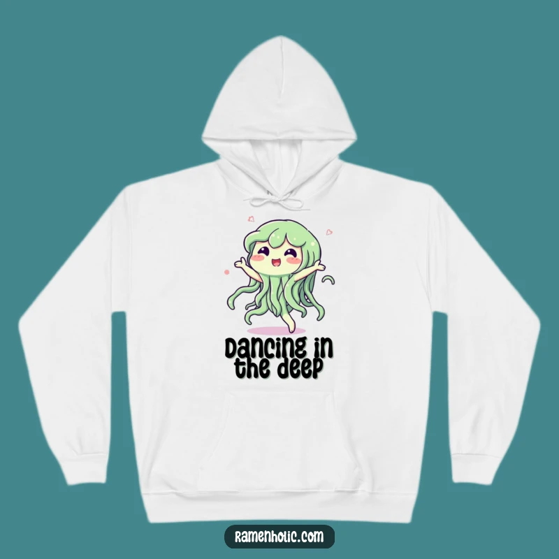 Funny Seaweed Dance Hoodie: Cozy Aquatic Fun with Energetic Character Gift!