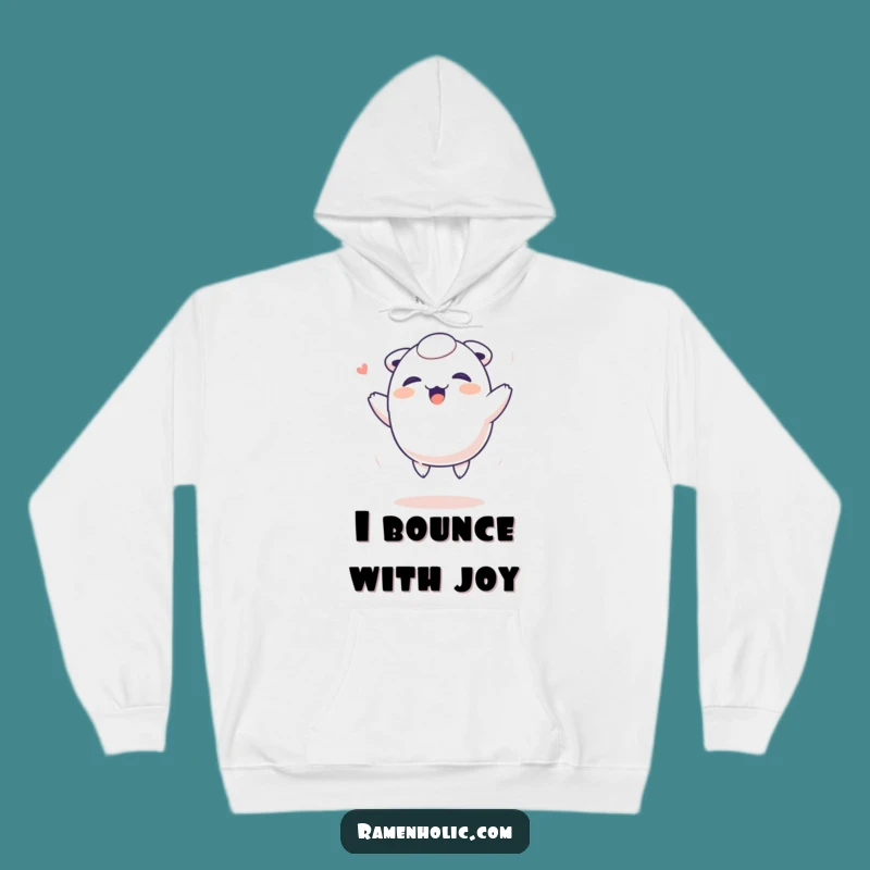 Cozy Funny Dumpling Bounce Hoodie: Warmth and Whimsy Combined