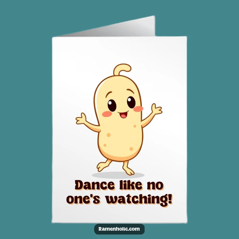 Free Printable Birthday Card: Funny Sesame Seed Jig Downloadable Gift for Laughs