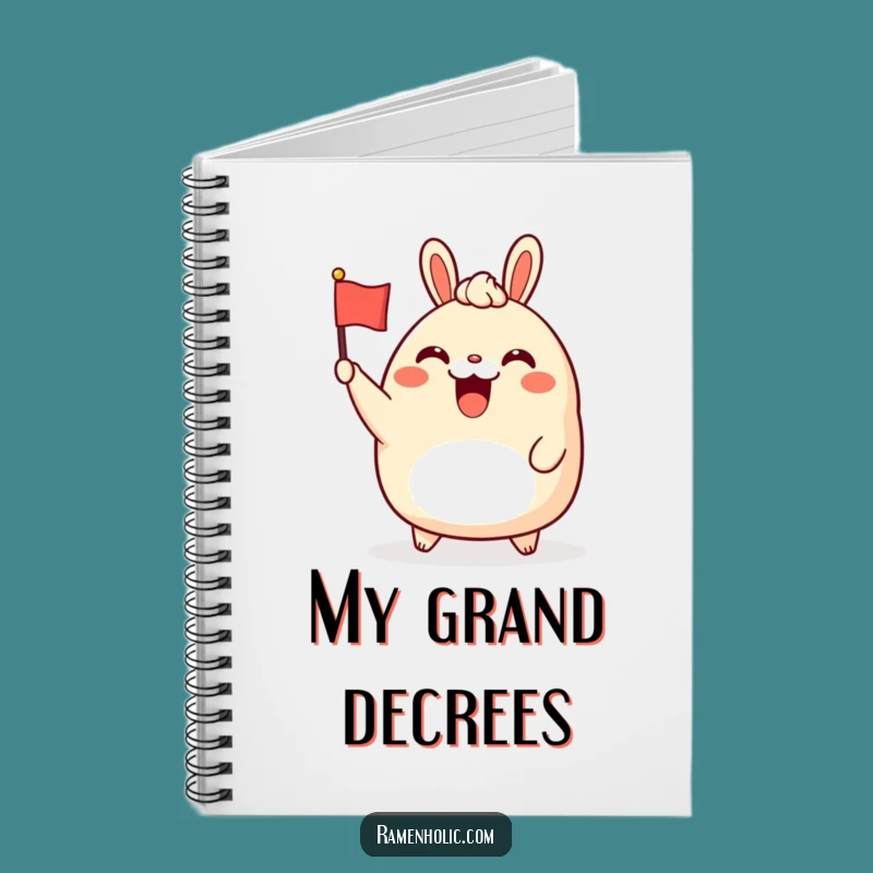 Funny Bao Bun Notebook: Waving Character Journal, Perfect for Notes & Funny Gift Ideas