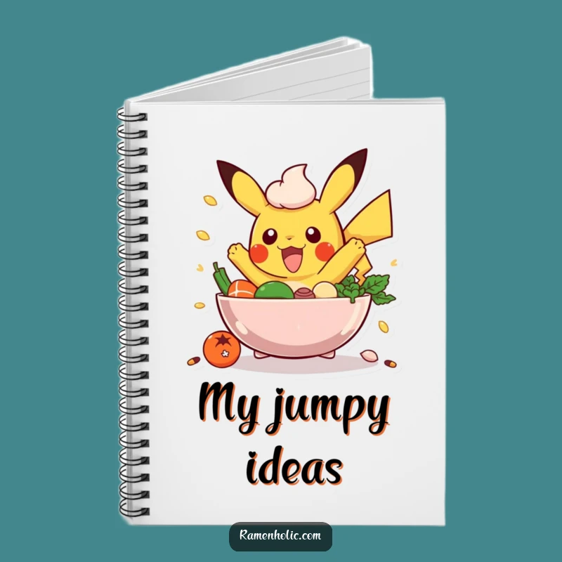 Funny Poke Bowl Notebook: Jot Down Enthusiastic Ideas