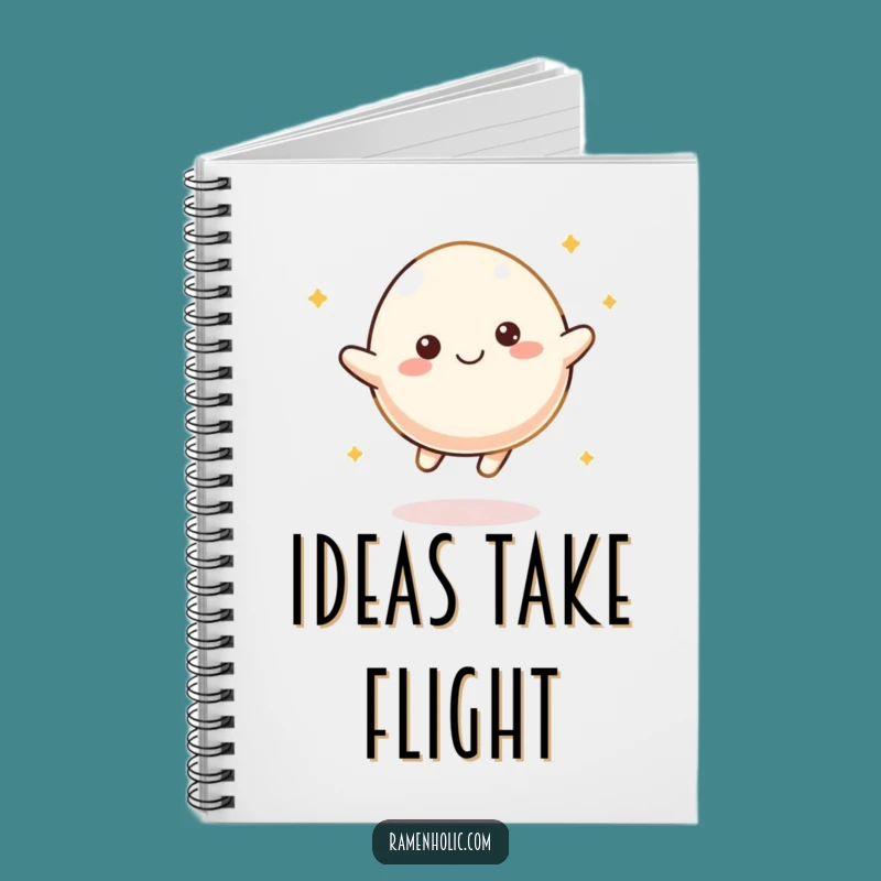 Funny Mochi Bounce Notebook - Bouncy Character Journal, Perfect Funny Gift!