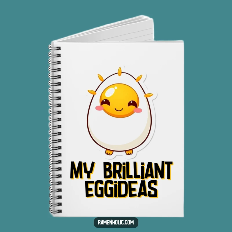 Funny Sunny Side Up Egg Notebook: Jot Down Ideas with this Cheerful Stationery