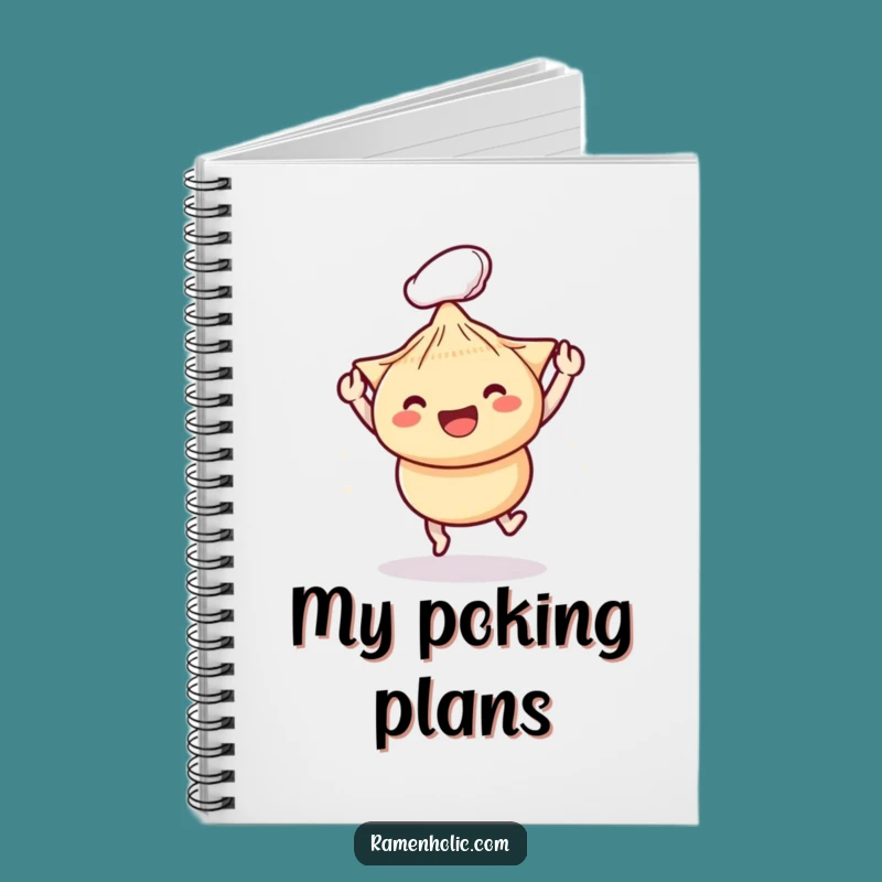 Funny Chopsticks Dumpling Notebook: Playful Pair's Hilarious Jotter