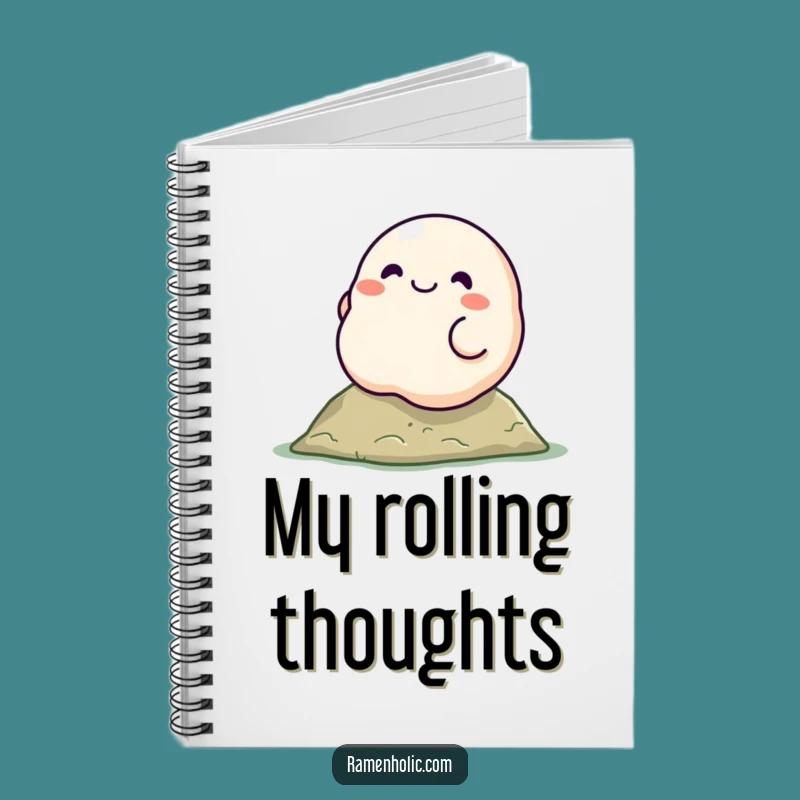 Funny Dumpling Notebook: Rolling Character Journal, Perfect for Notes & Funny Gift Ideas
