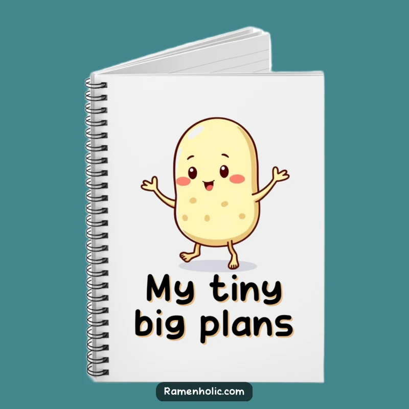 Funny Jigging Sesame Seed Notebook: Jot Down Thoughts with Tiny Dance Energy