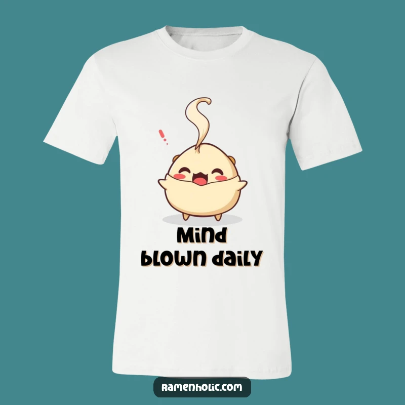 Funny Gyoza Steam T-Shirt: Expressive and Humorous Apparel for All