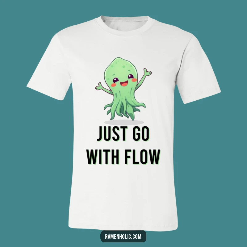 Funny Dancing Seaweed T-Shirt: Make Waves with this Fun Ocean Character Tee