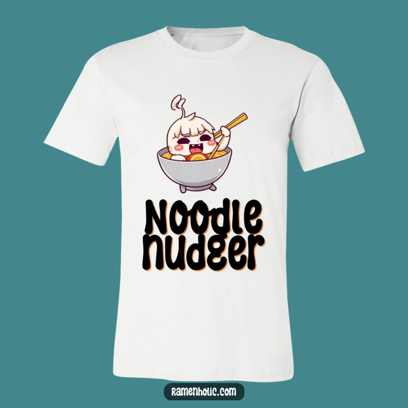 Funny Chopstick Ramen T-Shirt - Playful Foodie Tee Gift