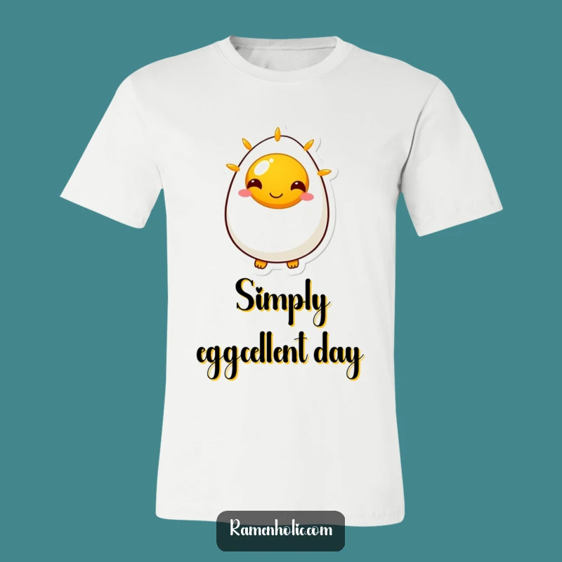 Funny Sunny Side Up Egg T-Shirt: Wear Your Happiness with this Cheerful Graphic Tee