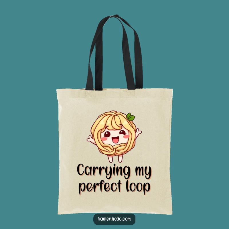 Funny Soba Noodle Tote Bag: Carry Your Playful Style