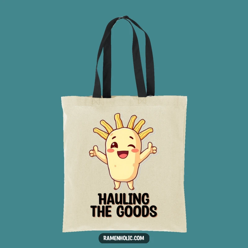 Funny Tempura Tote Bag: Crispy Triumph, Stylish & Humorous Carryall