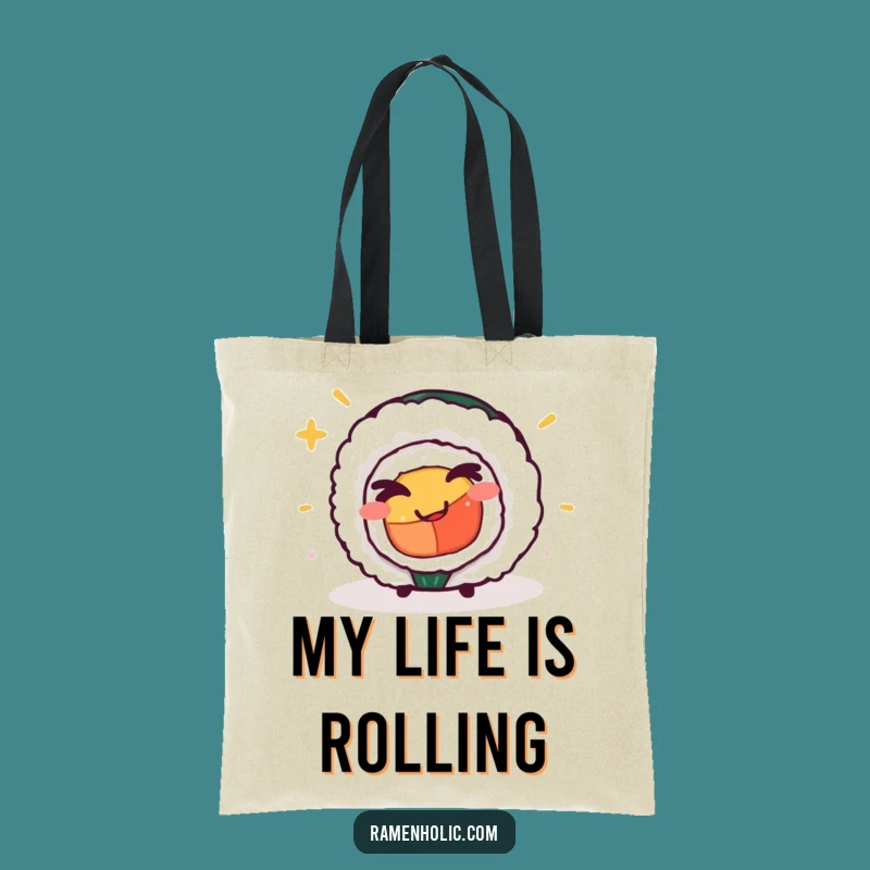 Funny Cheeky Sushi Roll Tote Bag: A Playful and Practical Gift for Everyday Fun